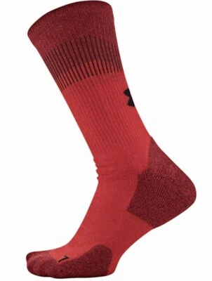 UNDER ARMOUR UA Entrenamiento Rojo Negro Crew Calcetines NUEVO Para Hombre L se ajusta al zapato 8-12 XL 12-16 Foto 1 de 4