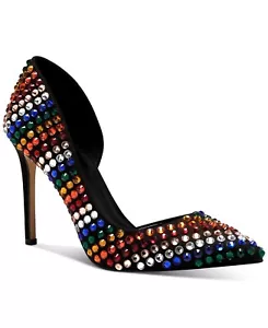INC Women's Kenjay d'Orsay Pumps Black Size 5M Floor Model Check Pictures B4HP - Picture 1 of 9