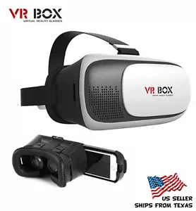 3D Glasses VR BOX 2nd Generation Virtual Reality for Apple, Samsung, Smartphone - Photo 1 sur 9