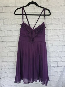 Antonina Dress 11 Juniors Womens Prom Dance Spagetti Strap Purple Formal - Picture 1 of 6