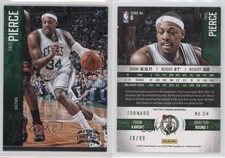 2012-13 Panini Threads Century Proof Silver /99 Paul Pierce #6 HOF