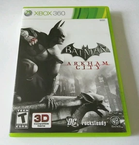Batman: Arkham City (Microsoft Xbox 360, 2011) **COMPLETE WITH MANUAL** - Picture 1 of 4