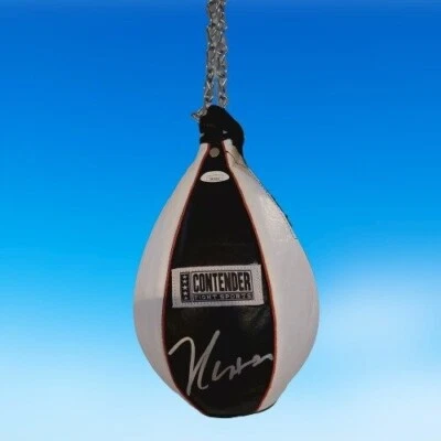 JULIO CEASAR CHAVEZ Autographed Contender Boxing Speed Bag - Image 1 of 4