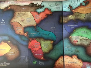 Cthulhu Wars 6-8 Player Earth Map CW-M4 Petersen Games Top Zustand - Bild 1 von 4