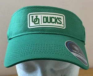 Oregon Ducks Adjustable Visor Cap Hat Top Of The World Green NCAA NEW - Picture 1 of 6