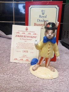 Royal Doulton Bunnykins DB171 Joker Boxed Set with Certificate - Picture 1 of 4