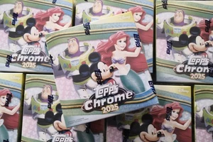2025 Topps Chrome Disney Mega Box - Menge 7 Neu Factory Sealed Boxen Kostenloser Versand! - Bild 1 von 9