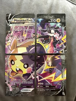Morpeko V-Union (-290) (Set of 4) SWSH290 SWSH: Sword & Shield Promo Cards Holo - Image 1 of 2
