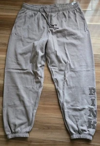 Nuevo con etiquetas Pantalones deportivos Victorias Secret ROSA Hiedra polar Salón XXL Café relajado - Imagen 1 de 6