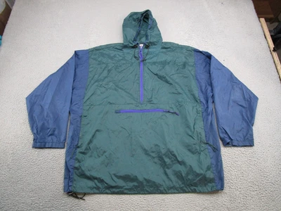 Chaqueta cortavientos vintage de los 90’s Y2K Pro Spirit para hombre talla 2XL bloque de color retro Foto 1 de 4