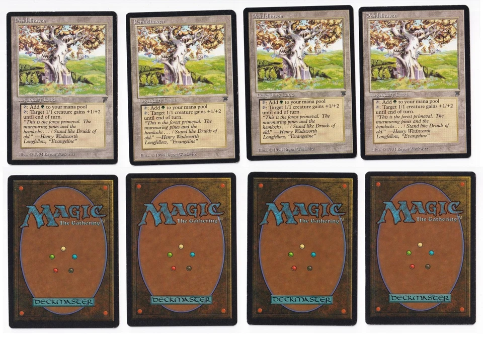 Pendelhaven x4 -English  Legends -MTG LP  -FREE SHIPPING! - Image 1 of 1