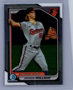 2024 Bowman #BCP-47 Jackson Holliday Chrome Prospects - Picture 1 of 2