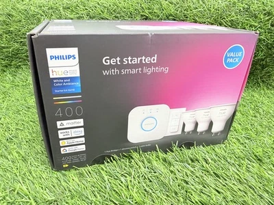 Philips Hue LED Bulb GU10 RGB Bluetooth® Smart Lighting 25450300 - Image 1 of 4