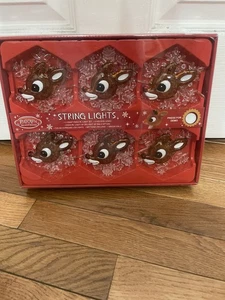 Magic Power Co. Rudolph The Red-Nosed Reindeer 6 Count Musical String Lights Set - Picture 1 of 5