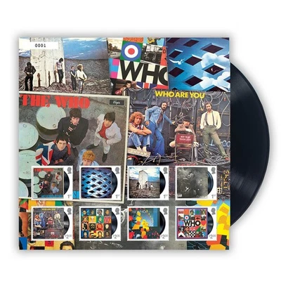 The Who Stamps Album Covers Fan Sheet by Royal Mail - Image 1 of 4