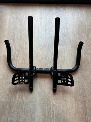 Bontrager Race Lite Time Trial TT Aero Clip-On & Base Bar Handlebar 31.8 x 42cm - Image 1 of 4