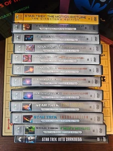 Star Trek DVD Collection Widescreen Special Collector's Editions lot 11 films - Picture 1 of 20