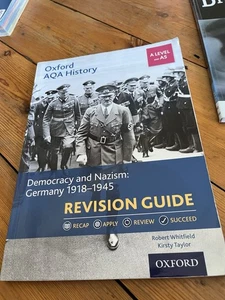 Oxford AQA History A Level Revision Guide Democracy & Nazism: Germany 1918-1945 - Picture 1 of 1