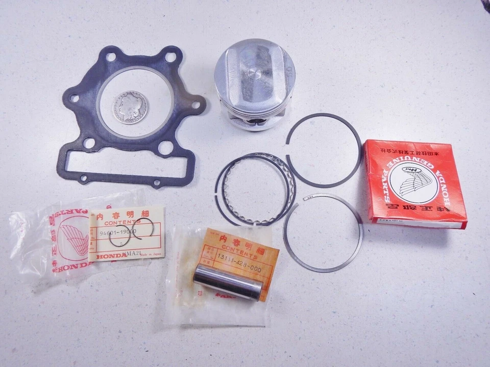 78-83 XL/XR/250S/250R/250 NOS 0.25 活塞环腕针顶端重建套件 — 第 1/4 张图片