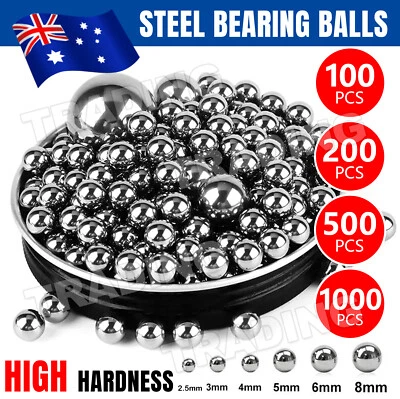Steel Loose Bearing Ball Replacement Parts 2.5-8mm Bike Bicycle Cycling HOT - image 1 of 4