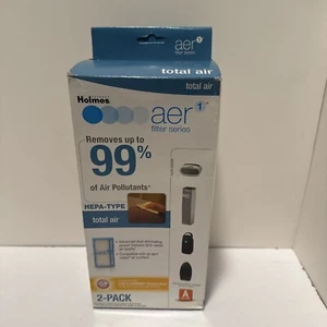 Genuine Holmes HAPF30ATD Total Air Purifier HEPA Type Filter 2-Pack New SEALED - Picture 1 of 6