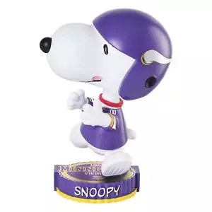Snoopy Minnesota Vikings Peanuts Bighead Bobblehead NFL Football - Picture 1 of 1