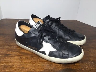 Golden Goose Superstar 黑白 Vtg Lie Too 运动鞋女式 40 码鞋  — 第 1/4 张图片