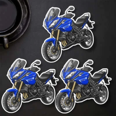 Triumph Tiger 1050 2007-2012 Stickers - Set of 3 Kiss-Cut Motorcycle Decals - Image 1 of 2