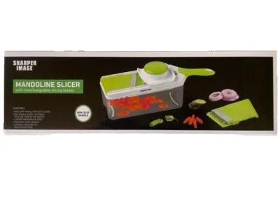Sharper Image Mandoline Slicer With Interchangeable Slicing Blades - Image 1 of 4