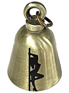 Stripper Motorcycle 'Evil Spirits' Biker Guard Bell. Bronze Bell - Bild 1 von 3