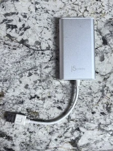 j5create USB Mini Dock DVI Connector VGUC Silver - Picture 1 of 5