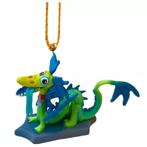 Onward Blazey Green Dragon PVC Ornament 2” Figure Figurine Holiday Charm Rare - Picture 1 of 7