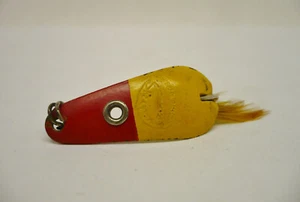 Vintage Fishing Lure Tiny 1 1/8" Fly Fishing Size Weezel Bait Co. Rex Spoon - Picture 1 of 6