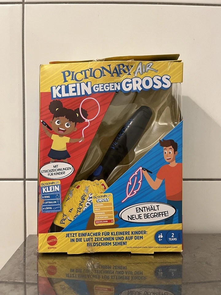 Pictionary Air | Klein gegen Groß | Familienspiel Kinderspiel ab 6 J. | Malen - Bild 1 von 1