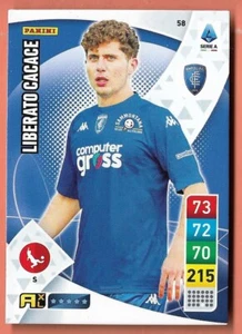 PANINI CALCIATORI ADRENALYN XL 2022 2023 N.58	Liberato Cacace	Empoli	Base card - Picture 1 of 1