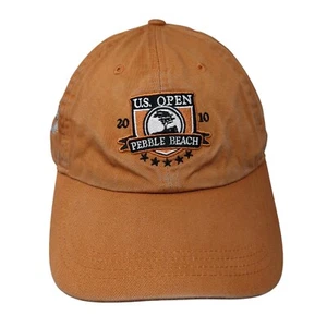 Sombrero deslizable de playa guijarros US Open 2010 marrón XXL bordado por delante - Imagen 1 de 8