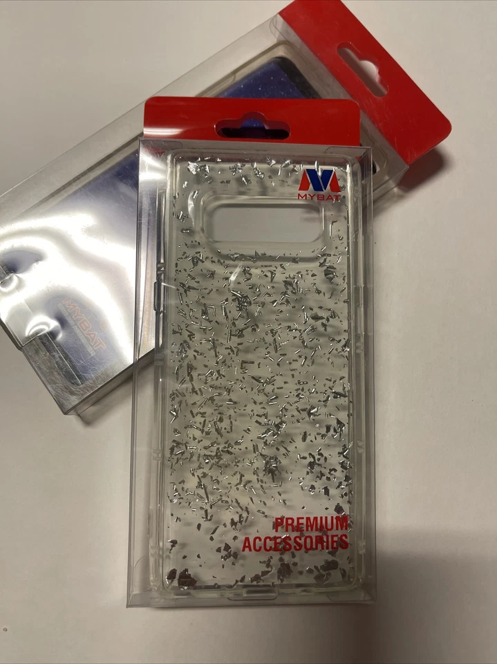 Capa telefone MyBat para Samsung Galaxy Note 8 - Transparente com glitter - Imagem 1 de 1