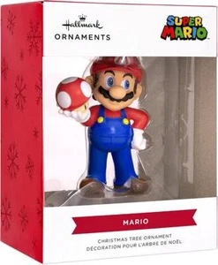 Hallmark Nintendo Super Mario Super Mushroom Christmas Tree Ornament-NIB - Picture 1 of 3