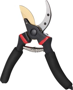 - Pruning Shears, Garden Shears, 8" Professional, Titanium Blade, Garden Scissor - Picture 1 of 12