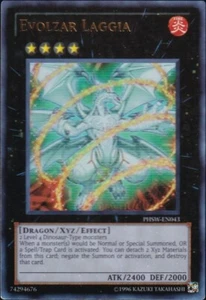 YuGiOh Photon Shockwave Unlimited Edition Evolzar Laggia Ultra Rare PHSW-EN043 - Picture 1 of 1