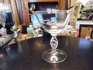 Juego de 2 Imperial TWIST Cristal Champagne Sherbet Russel Wright COMO NUEVO Multil Disponibilidad - Imagen 1 de 5