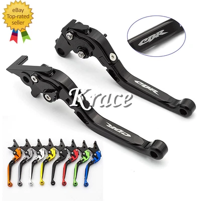 Palancas de embrague de freno CNC plegables con logotipo extensible para Honda CBR125R 2004-2023 2012 2015 Foto 1 de 4