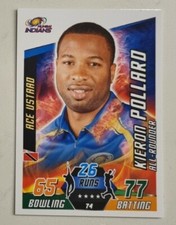 Kieron Pollard Cricket IPL Attax Cricket Trade Card not signed select futera