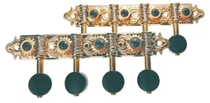 1/18 A style Mandolin Mandola Gold-plated for slotted head tuner peg 736G-P7B - Picture 1 of 3