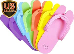 Disposable Pedicure Slippers 24 Pairs Anti-Slip - EVA Foam One Size Fits All ... - Picture 1 of 1