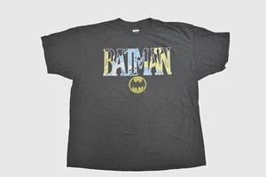 Batman Mens Big & Tall Charcoal Heather Retro Graphic Shirt New LT-5XL - Picture 1 of 5