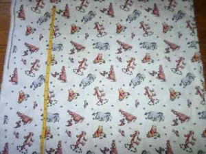 New Disney Winnie The Pooh and Friends Cotton Fabric - by the yard - Picture 1 of 2