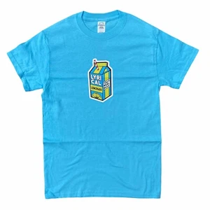Actual Fact Lyrical Lemonade Embroidered Blue Tee T Shirt