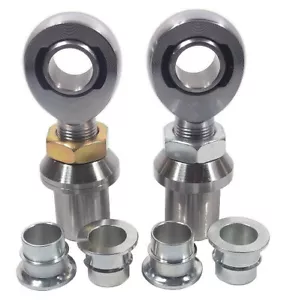 7/8 x 7/8-14 Moly Panhard Bar Rod End Kit With 7/8 to 5/8 HMS .250 Weld-In Bungs - Picture 1 of 8