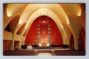 Washington DC, Nueva Iglesia de San Esteban Mártir, Antigua Postal De Colección - Imagen 1 de 2